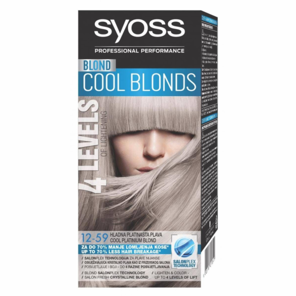 Schwarzkopf klasická barva č. 12-59 Cool Platinum Blonde
