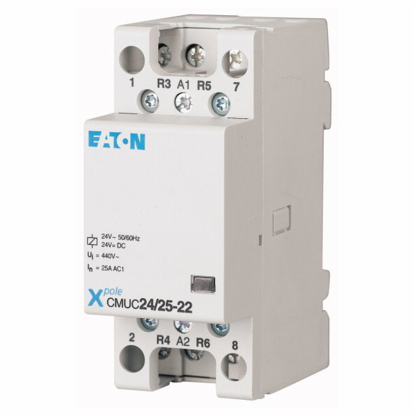 Modulární styk Eaton CMUC24/25-04 25A 0Z 4R 24V AC/DC 137404