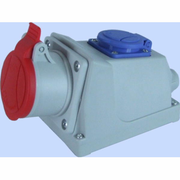 Combiets Elektrometret State Sockets Combi s červenou 400...