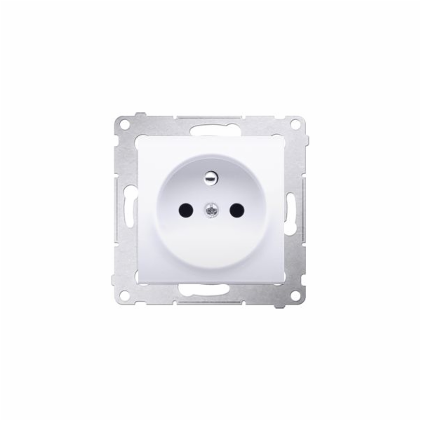 Kontaktní soket Single Plug Simon 54 16A IP20 White (DGZ1...