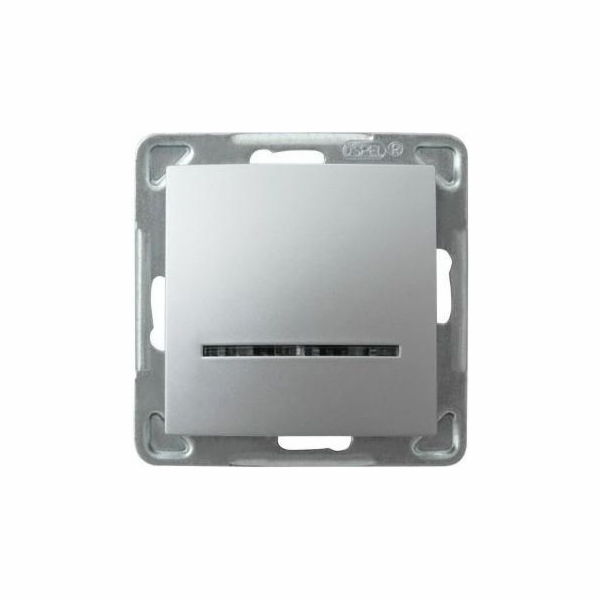 Ospel Single switch Impresja se stříbrným podsvícením (LP...