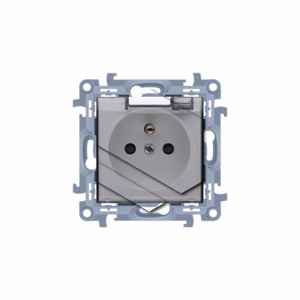 Kontaktní soket Single Plug IP44 16A bílá (CGZ1BU.01/11)