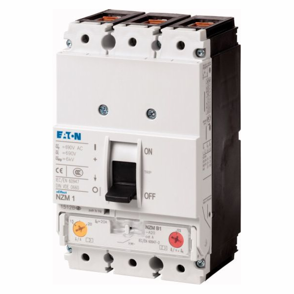 Eaton Power Switch 125A 3P 36KA NZMC1-A125 (271397)