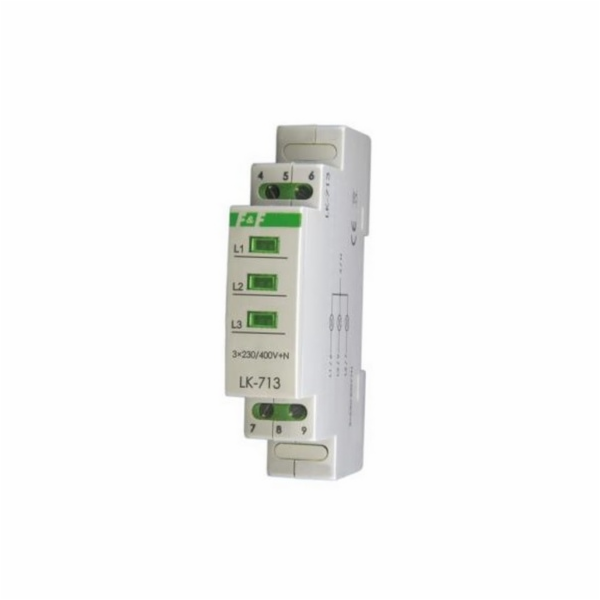 F&F 3-fázová modulární lampa 3x230V+n AC Green LK-713G