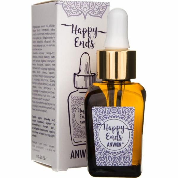 Anwen Liquid Serum pro ochranu špiček vlasů Happy End - 2...