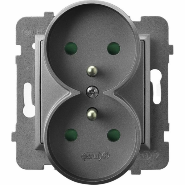 Ospel Aria Double Socket Z/U s proudovou stopou výňatky š...