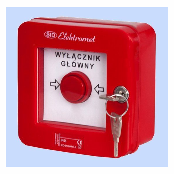 Elektrium Electromets Mingled Alarm Switch se zámkem WGZ-...