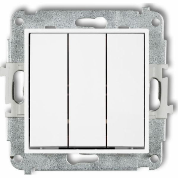 Karlik Mini Triple Connector White (MWP-7)