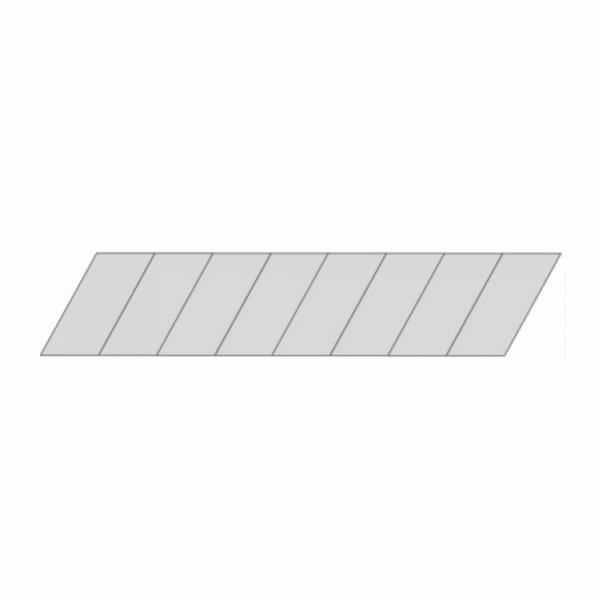 DEDRA BLADED BLADES 9MM 10 PCS (M9026)