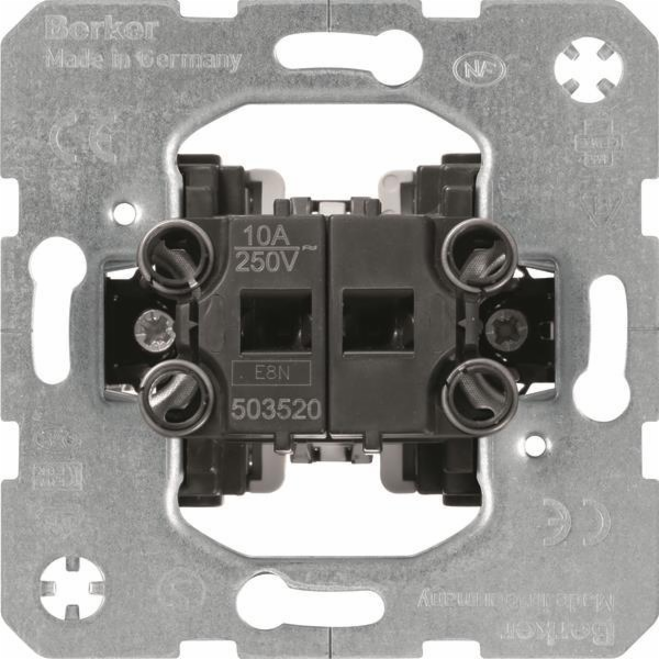 ONE PLATFORM MECHANISM SHUTTER BUTTON 1-POLE 2X SPRING TE...