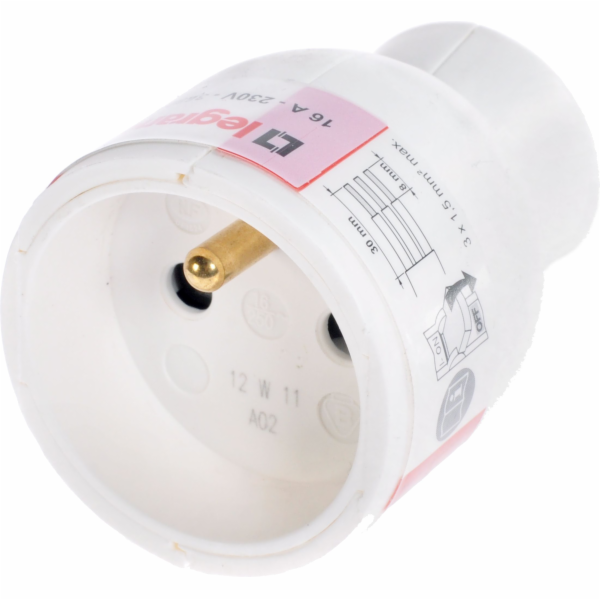 Legrand Portable Socket White 16a (50102)