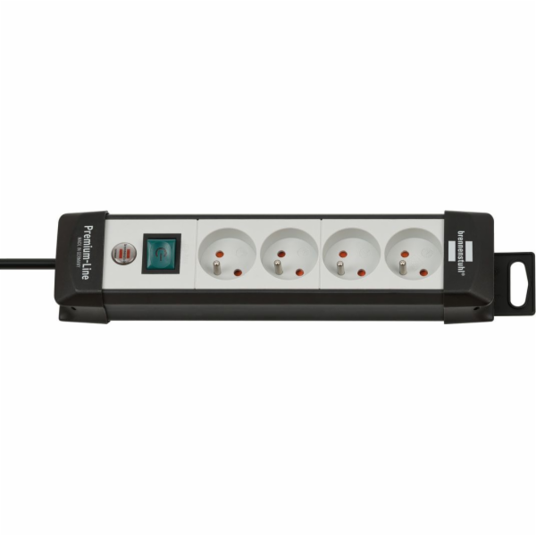 Brennenstuhl Premium-line Power Strip 4 Sockets 1,8 m Whi...