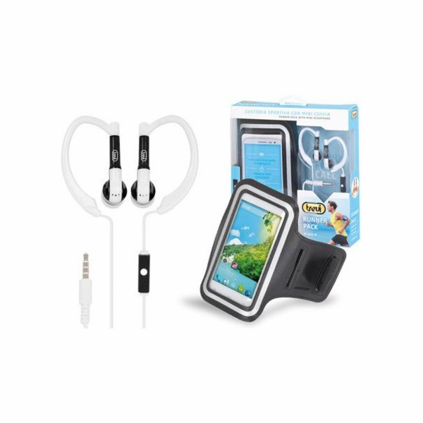 Sluchátka Trevi JR660 + běžící pásmo pro smartphone