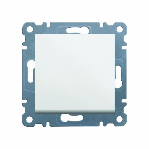 Hager LUMINA 2 schodišťový vypínač bílý - WL0020