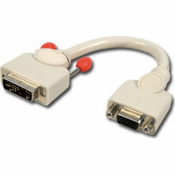 AV AV Lindy DVI-A-D-SUB (VGA) White (41222)