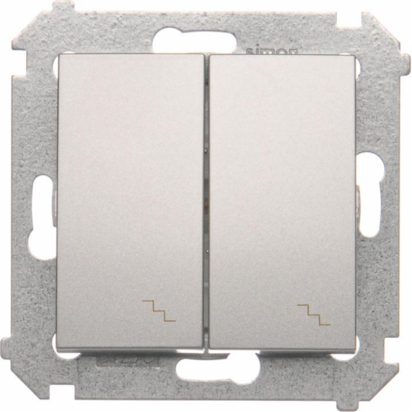 Kontakt - Simon Double Silver Mat - DW6/2.01/43 Schodiště