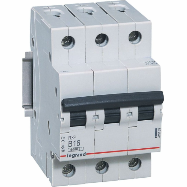 Legrand Legree RX3 3P B 16A 6000A - 419169