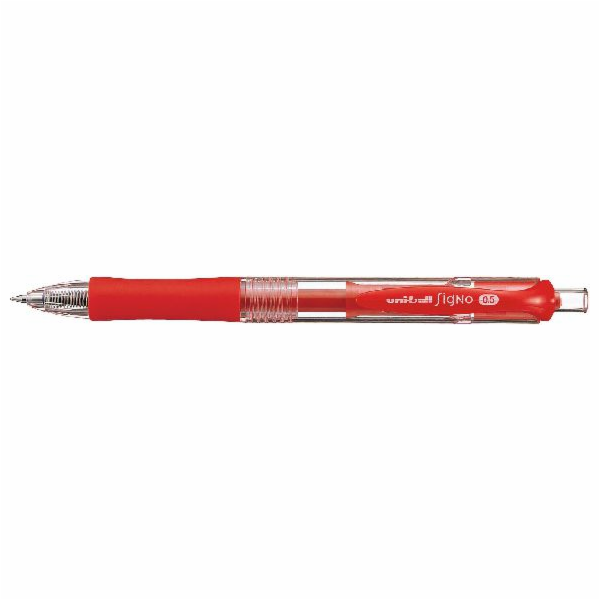 Uni Mitsubishi Pencil Gel Pen Umn152 ČERVENÉ