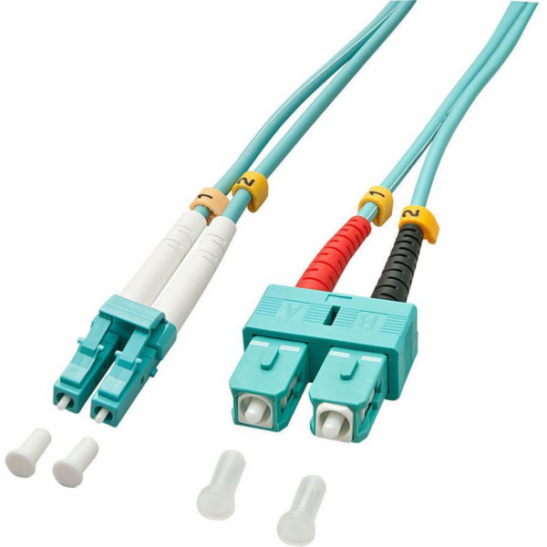 Lindy Linda Fiber Out LC/SC OM3 50/12, multimode, 5m (46393)