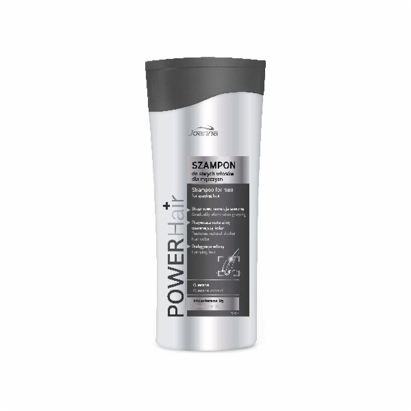 Joanna Power Hair Šampon pro šedé vlasy pro muže 200ml