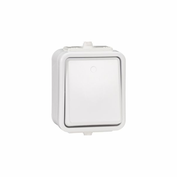 Schneider Electric Single -Wheel Connector White - Wnt100C01
