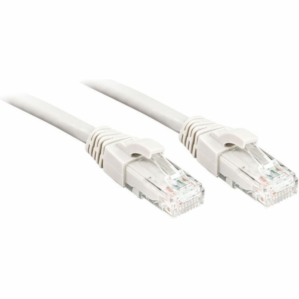 Lindy Patchcord Cat6, U/UTP, 2M, bílá (48093)