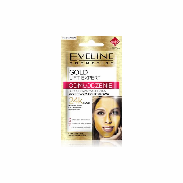 Eveline Gold Lift Expert Rejuvenation Luxusní maska ??pro...