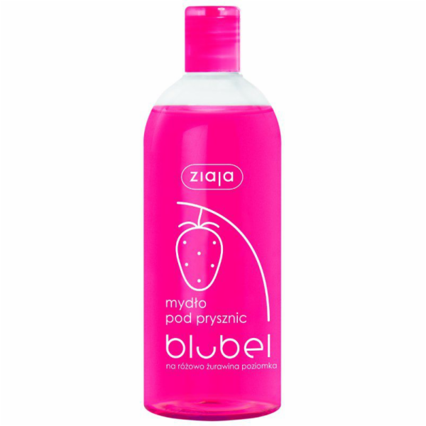 Ziaja Fruity Cranberry & Wild Strawberry Shower Gel 500ml 