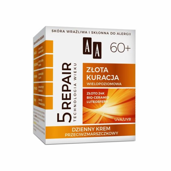 AA Age Technology 5Repair 60+ ošetření zlaté anti -winkle...