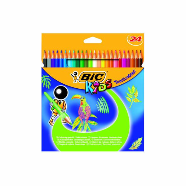 Bic Pencil Pencils Bic Kids Tropicolors2 Box 24 ks - 832568