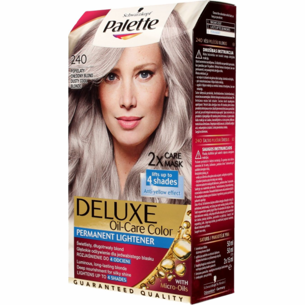 Paleta Deluxe olejová barva s mikro-oley 240 Cool Blonde