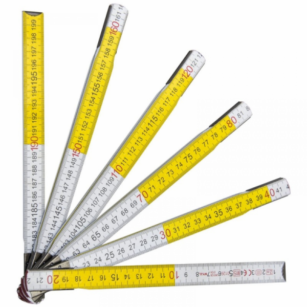 DEDRA Dřevěné měření skládání 2m Maple - M6004