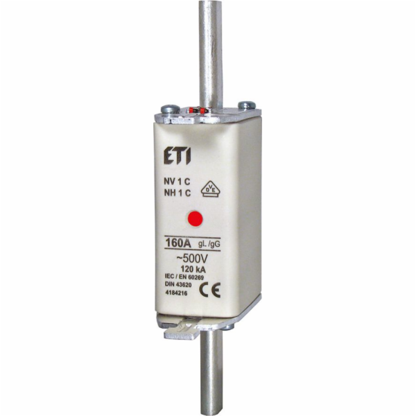 Pojistka pojistky Eti-Polam pojistka NH1C 25A GG/GL 500V ...