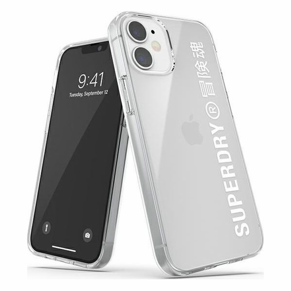 Dr Nona SuperDry Snap iPhone 12 mini průhledné pouzdro bí...
