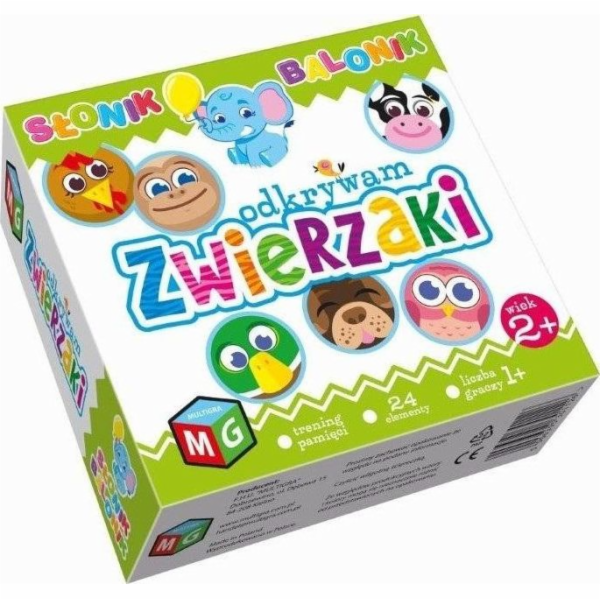 Multigra objevuji zvířata - slon balón