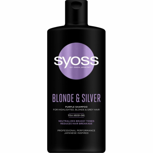 Syoss Blonde & Silver Yellow Ton šampon