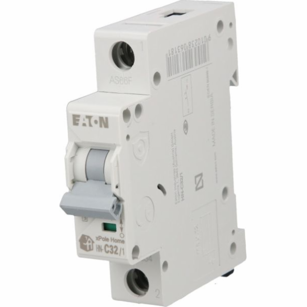 Eaton Jistič 1P C 32A 6kA AC xPole Home HN-C32/1 194834