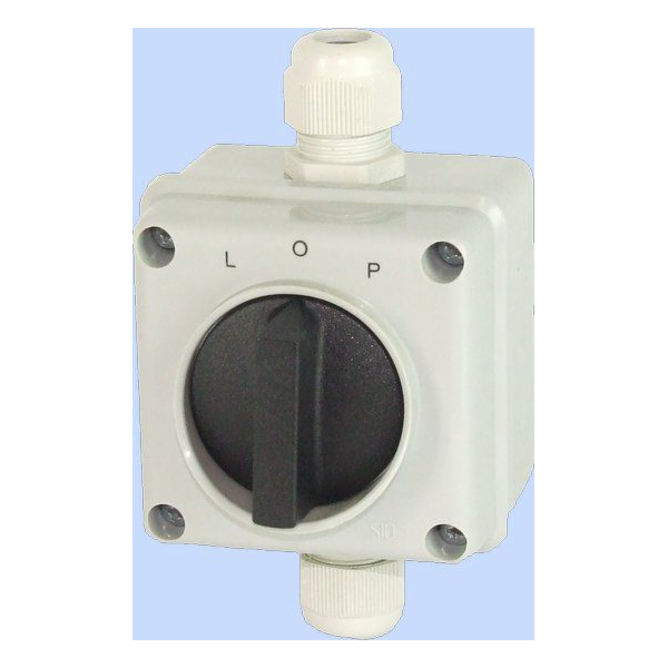 Elektromet Vačkový spínač L-0-P 3P 12A IP65 Arc E12-43 v ...