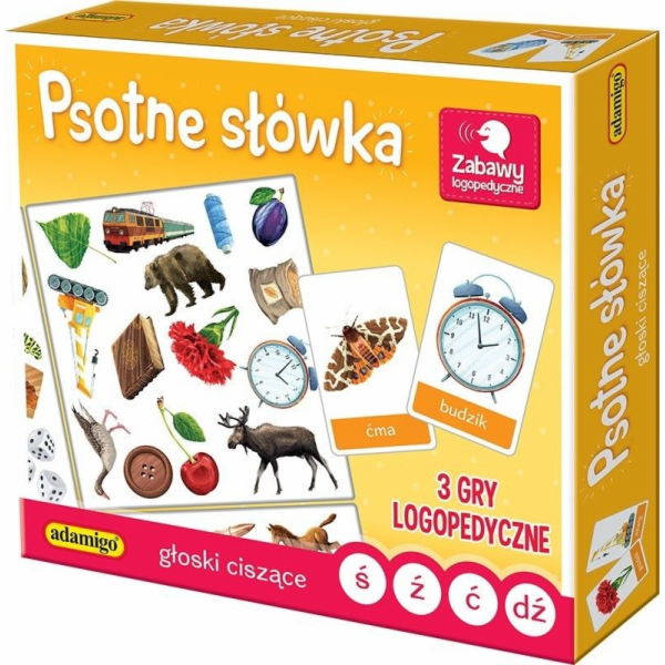 Adamigo hraje zlomyslná slova - tiché zvuky