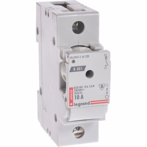 LEGRAND FUSE LISTONKTOR R 301 10A 1P - 606603