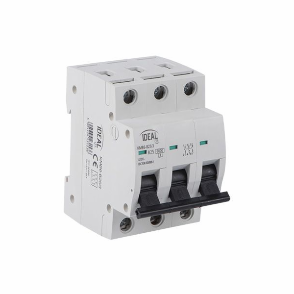 Kanlux Overprournt Switch 3P B 25A 6KA AC KMB6-B25/3 (23153)