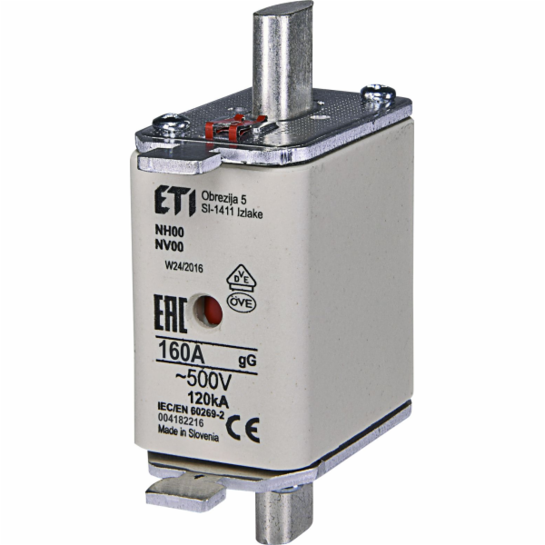 Funkční funkce Eti-Pola Combie NH00 160A GG/GL 500V WT-00...