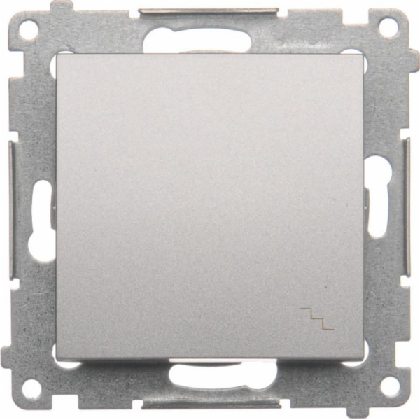 Kontaktní - Silver Silver Mat Stams Connector - DW6.01/43