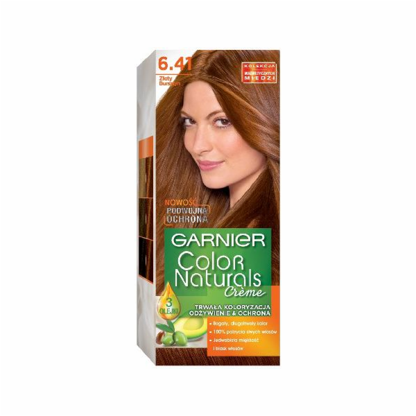 Garnier Color Naturals Omalovací krém č. 6.41 Zlatý jantar
