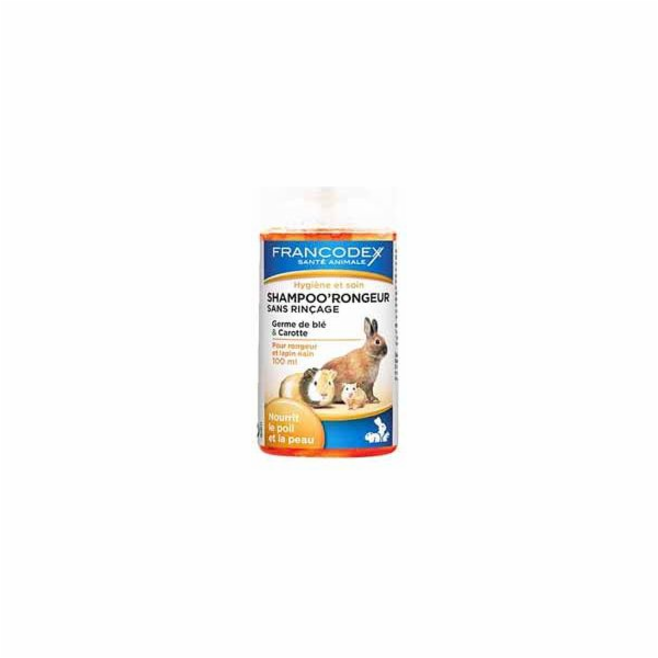 Francouzský šampon hlodavců bez oplachování 100 ml