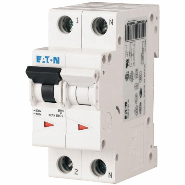 Eaton Overprournt Switch FAZ-B6/1N 1+N B 6A 15KA 278642