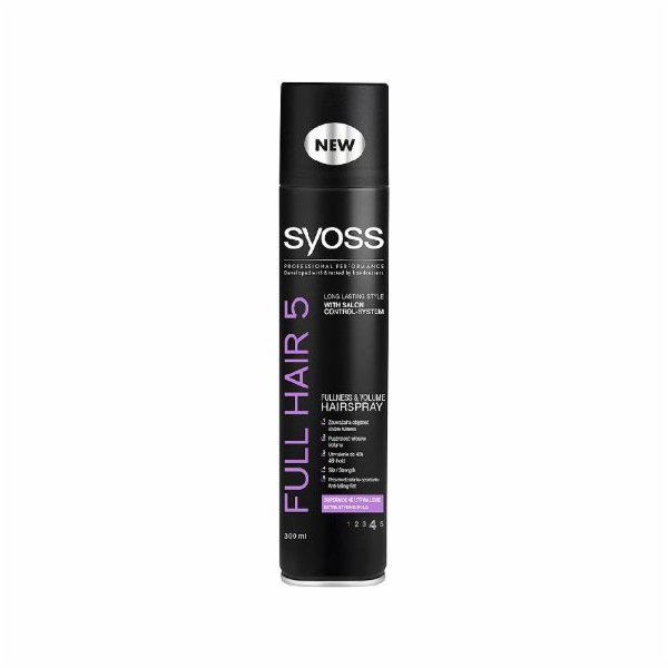 Schwarzkopf Syoss Full Hair 5D Vlasy lak 300 ml