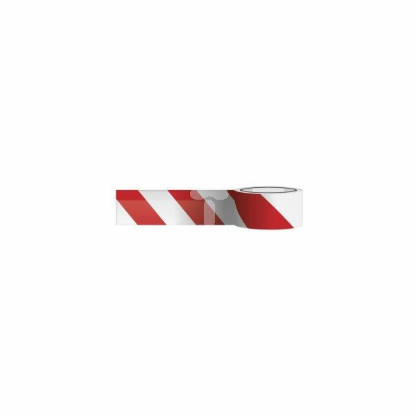 Varovná páska EMOS 75 mm x 250 m bílá a červená (F6033 - ...