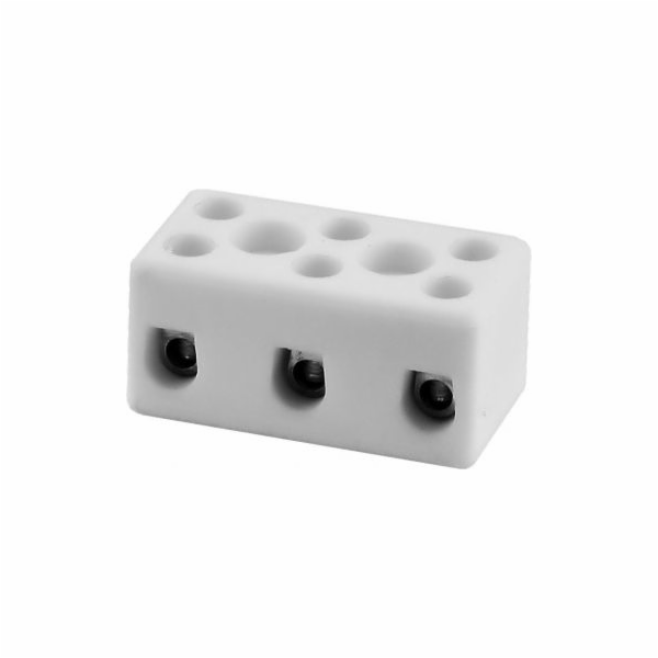 Konektor nití SIMET Porcelain 4MM2 3 White CPO-5A-3P (807...