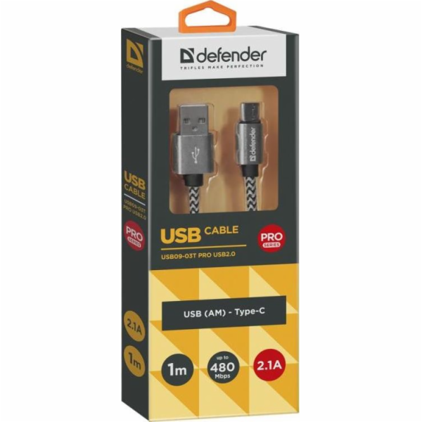 USB USB USB kabel AM typu C 1,1a bílá a černá